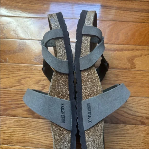Birkenstock Mayari size 37  6-6.5 women’s Stone color - Picture 4 of 4